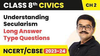 Understanding Secularism  Long Answer Type Questions  Class 8 Civics Chapter 2  CBSE 202425 [upl. by Nic886]