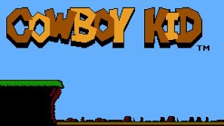 Cowboy Kid  NES Gameplay [upl. by Nnylyram]