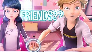 WHY are you flustered touching your “FRIEND’S” hand Agreste  Signs of Adriens Crush on Marinette [upl. by Aeki]