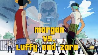 Morgan laban kay Luffy at Zoro Sino ang misteryosong Babae One Piece Episode 3 Full Recap [upl. by Ikiv]