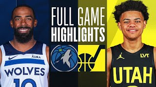 TIMBERWOLVES at JAZZ  FULL GAME HIGHLIGHTS  March 16 2024 [upl. by Let]