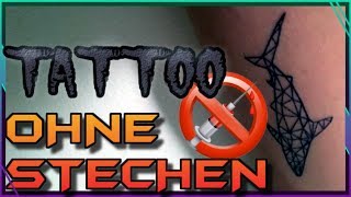 Tattoo ohne Stechen amp Schmerz [upl. by Lora]