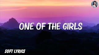 The Weeknd  One Of The Girls Lyrics Ft JENNIE Lily Rose Depp Ed Sheeran Halsey Mix Ly [upl. by Meredithe]