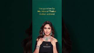 Join Us For Meraldas 2nd International Showroom Launch With Mrunal Thakur At Lulu Al Barsha [upl. by Medlin]