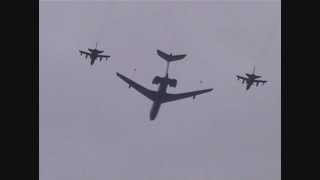 RAF VC10 aircraft  farewell [upl. by Hollah274]