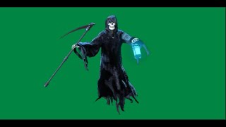 Halloween Green Screen Effects Angles Of Death 4K Animation [upl. by Botnick]