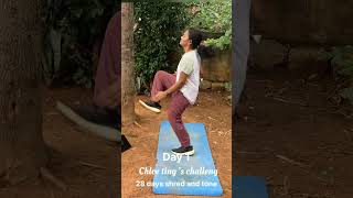 Day 119 2024 Shred and Tone Challenge  ytshorts chloetingworkout shorts chloeting [upl. by Leggett]