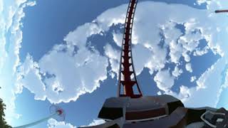 【VR360°】Vekom roller coaster  Amazing 360° Video [upl. by Aiblis]