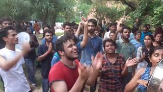 Azadi Song and Slogan in JNU [upl. by Ivie]