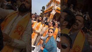 Ayodhya Ram Mandir Aarti Darshan Latest Vlogs Video l Best Time To Visit In Ayodhya Ram Mandir l [upl. by Wolsniw]