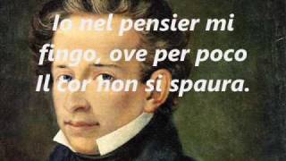 Giacomo Leopardi  quot L´Infinito quot  con la voce di Vittorio Gassman [upl. by Ahserb]