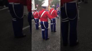 Broxburn Loyalists play in Union Street 2017 [upl. by Nilrac]