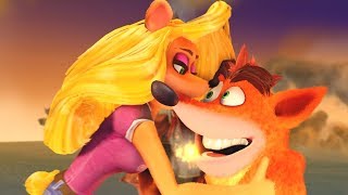 Crash Bandicoot  All Bosses  Cutscenes N Sane Trilogy [upl. by Armin]