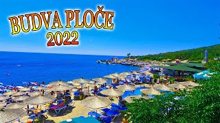 Budva Leto 2022  Plaža quotPločequot [upl. by Areht]