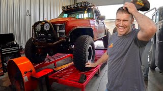 The Rat Rod Wreckers New Super Charged Motor Gets Dyno Tested [upl. by Ivens]