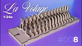 La Volage  Montage du chantier de la chaloupe [upl. by Sucramd]