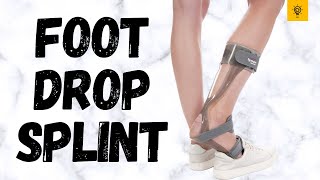 Foot Drop Splint  Tynor  Unboxing  For supporting the ankle and foot in all foot drop condition [upl. by Luhar]