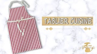 DIY  Tablier de cuisine [upl. by Surdna]