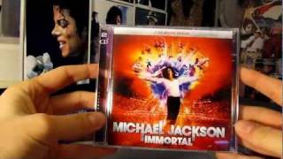 Unboxing Michael Jackson Immortal 2CD Deluxe Edition [upl. by Ardnusal922]