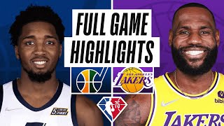 JAZZ at LAKERS  FULL GAME HIGHLIGHTS  January 17 2022 [upl. by Gerardo]