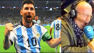 ¡LOCURA Así narró el gol de Messi que salvó a Argentina frente a México en el Mundial Oliveros [upl. by Sandro]