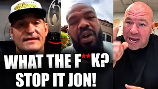 Stipe Miocic CATCHES Jon Jones SPY in His Gym Reaction Tom Aspinall is Fighting Jon Next [upl. by Nohsauq]