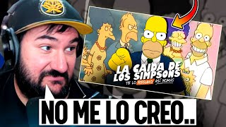 REACCIONO a LA CAÍDA DE LOS SIMPSONS by Teloresumoasinomas [upl. by Nylyaj]