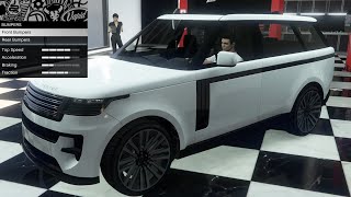 GTA 5  DLC Vehicle Customization  Gallivanter Baller STD Range Rover L460 [upl. by Cathey603]