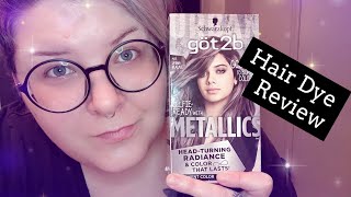 Got2B Metallics Urban Mauve Box Hair Dye Review [upl. by Raf393]