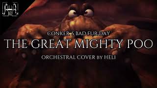 THE GREAT MIGHTY POO  CONKERS BAD FUR DAY  ORCHESTRAL COVER by HELI [upl. by Hedley52]