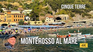 Cinque Terre  Monterosso  Walking Tour  Italy  🇮🇹 4K [upl. by Duahsar]