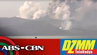 Taal Volcano as seen from Talisay Batangas  DZMM [upl. by Tucker]