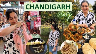 CHANDIGARH vlog  Legendary Food Sector 17 Shopping Taj Hotel amp Unlimited Buffet Breakfast [upl. by Aihsekyw635]