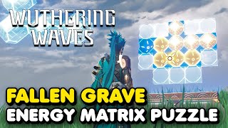 Wuthering Waves  Fallen Grave Energy Matrix Puzzle Solution [upl. by Yeslaehc663]