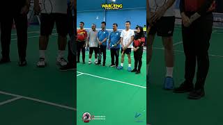 THE LEGEND KING BACKHAND SMASH TAUFIK HIDAYAT badmintonbekasi [upl. by Scot]