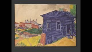 Marc Chagall La maison bleue 1920 [upl. by Gavrila]