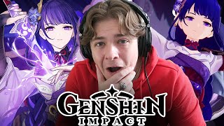 IM NEW Reacting To quotRaiden Shogun Judgment of Euthymiaquot  Character Demo  Genshin Impact [upl. by Reed580]