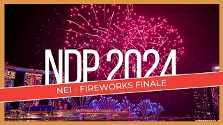 🇸🇬 NDP 2024 NE1  Fireworks Finale [upl. by Depoliti]