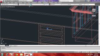 Modeling a Kitchen using AutoCAD PART5 [upl. by Nickola]