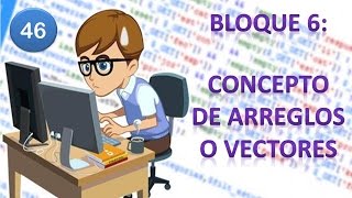 46 Diagrama de Flujo en DFD  Arreglos o Vectores  Concepto de Arreglos o Vectores [upl. by Hercule]