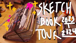 SKETCHBOOK TOUR ✨✨ 20232024  Read Desc [upl. by Aelahs352]