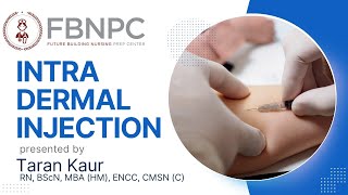 Intra Dermal Injection Technique and NCLEX Style Questions [upl. by Web]