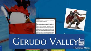 Gerudo Valley  ROBLOX Piano [upl. by Corinne]