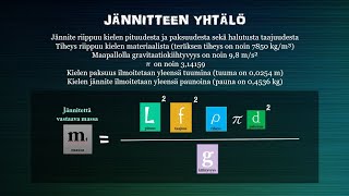 Kitaran kielen jännityksen laskeminen [upl. by Knipe]