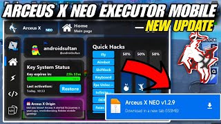 Arceus X New Update v129  Arceus X Neo  Delta ExecutorFluxus amp Codex  Arceus X Download [upl. by Ailina486]