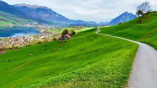 SWISS 4K  Spilmos Sachseln  One of The Most Beautiful Village in Switzerland  3 [upl. by Carper287]