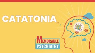 Catatonia Mnemonics Memorable Psychiatry Lecture [upl. by Natala]