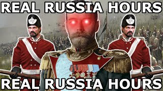 Real Russia Hours  Empire Total War [upl. by Aihsila974]