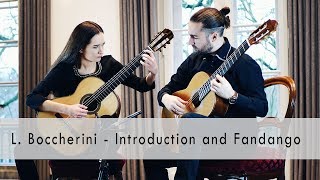 Duo Sempre  Introduction and Fandango L Boccherini [upl. by Aleacin]