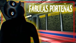 explorando una estación de tren aterradora en ARGENTINA  FABULAS PORTEÑAS [upl. by Ndnarb]